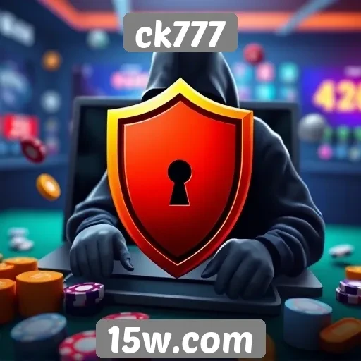 análise da segurança no site de jogos ck777